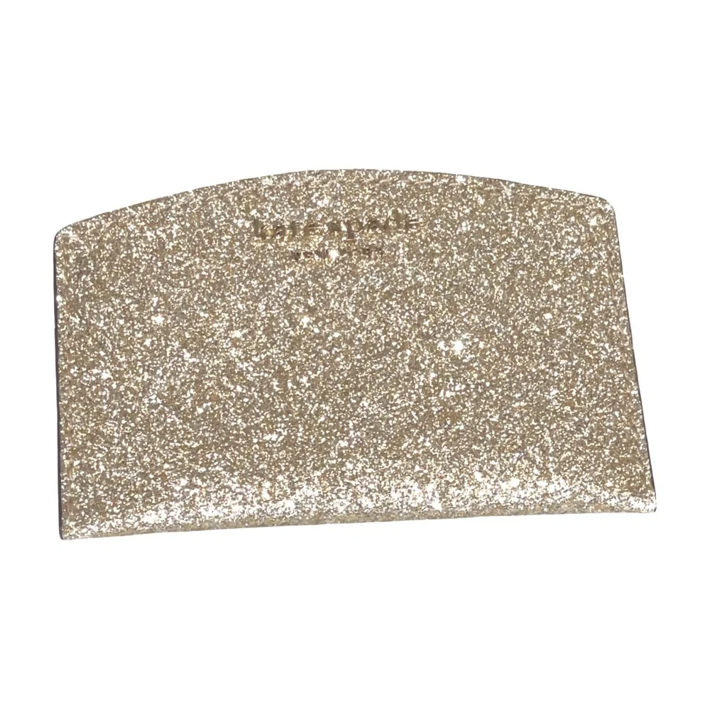 Kate Spade New York Pale Gold Burgess Court Chain Clutch (w/matching card case)